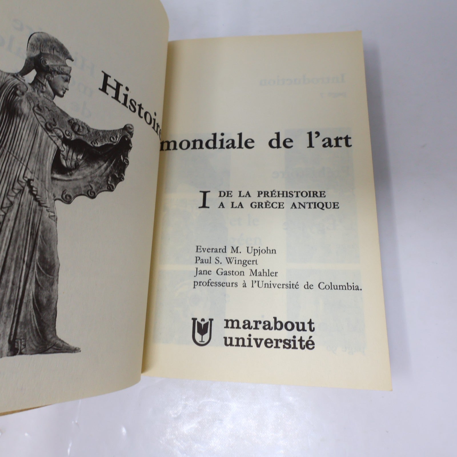 Histoire Mondiale de l'Art #1-6 Marabout Université Série Complète Lot 6 Livres
