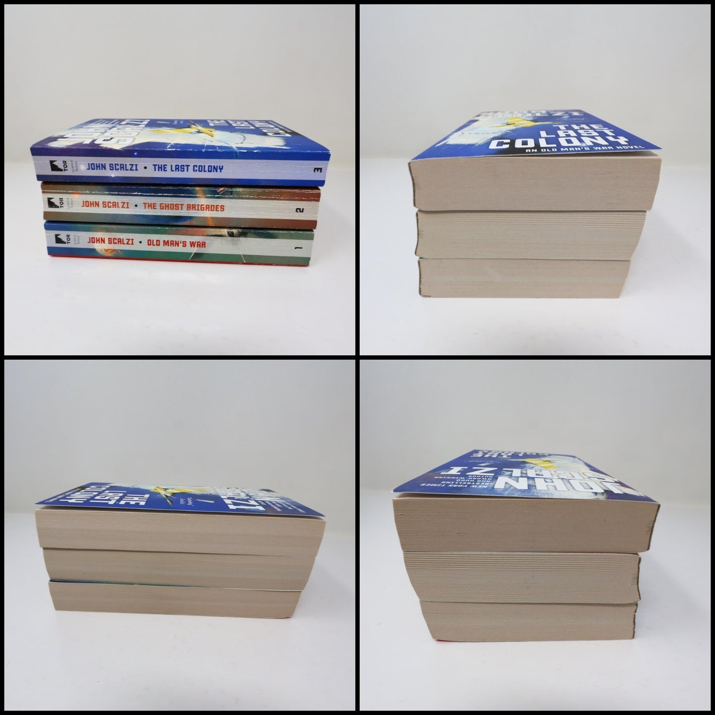 Old Man's War Box Set Ghost Brigades/Last Colony John Scalzi Tor 2014 Book 2010s
