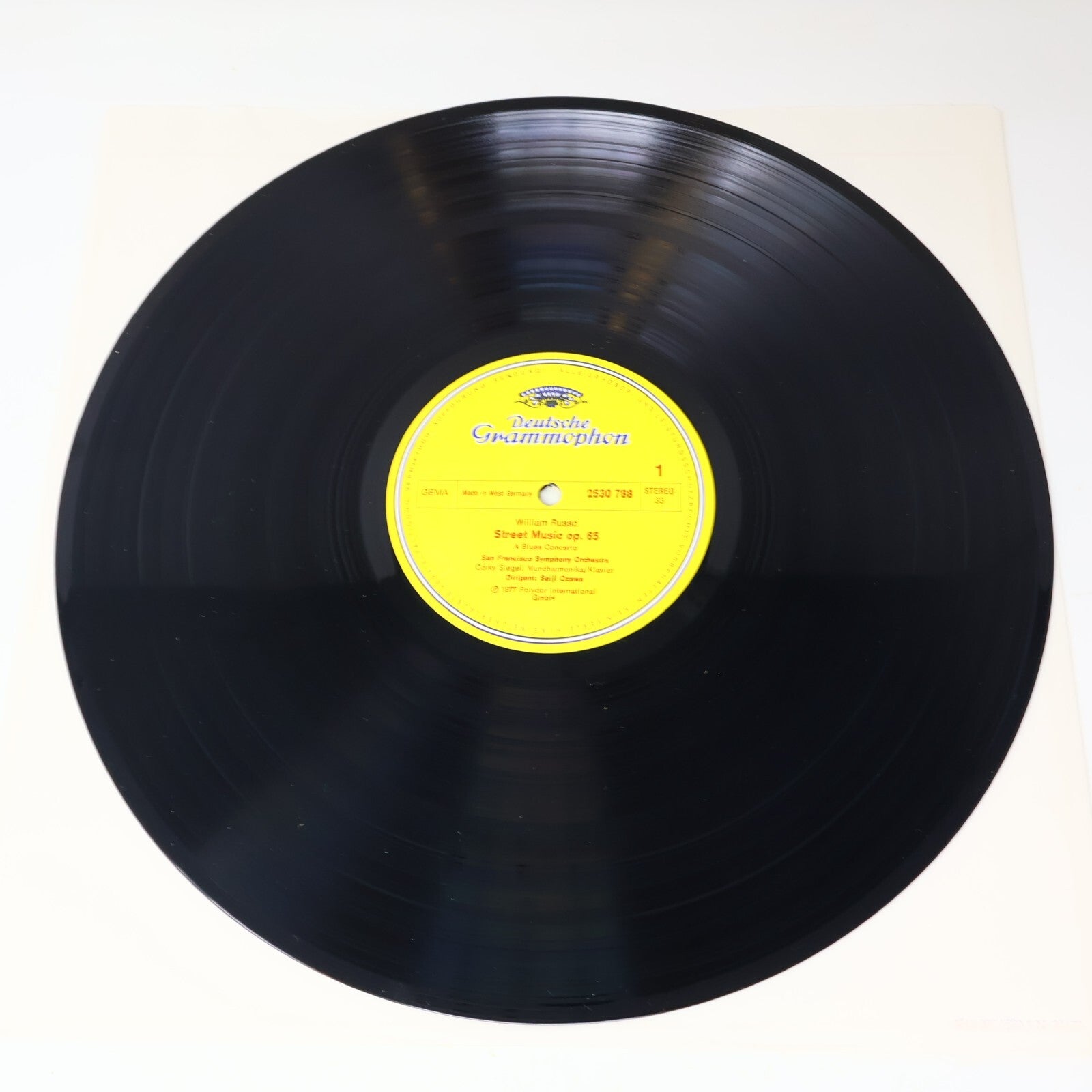 Corky Siegel Seiji Ozawa Gershwin Russo San Francisco Orchestra Record 2530 788