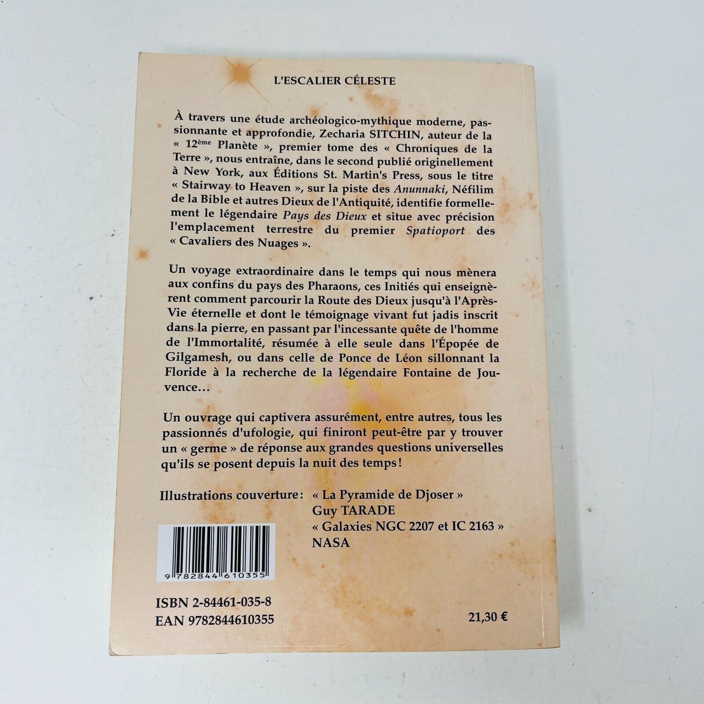 2004 L'Escalier Céleste le Second Livre des Chroniques de la Terre Mysticisme PB