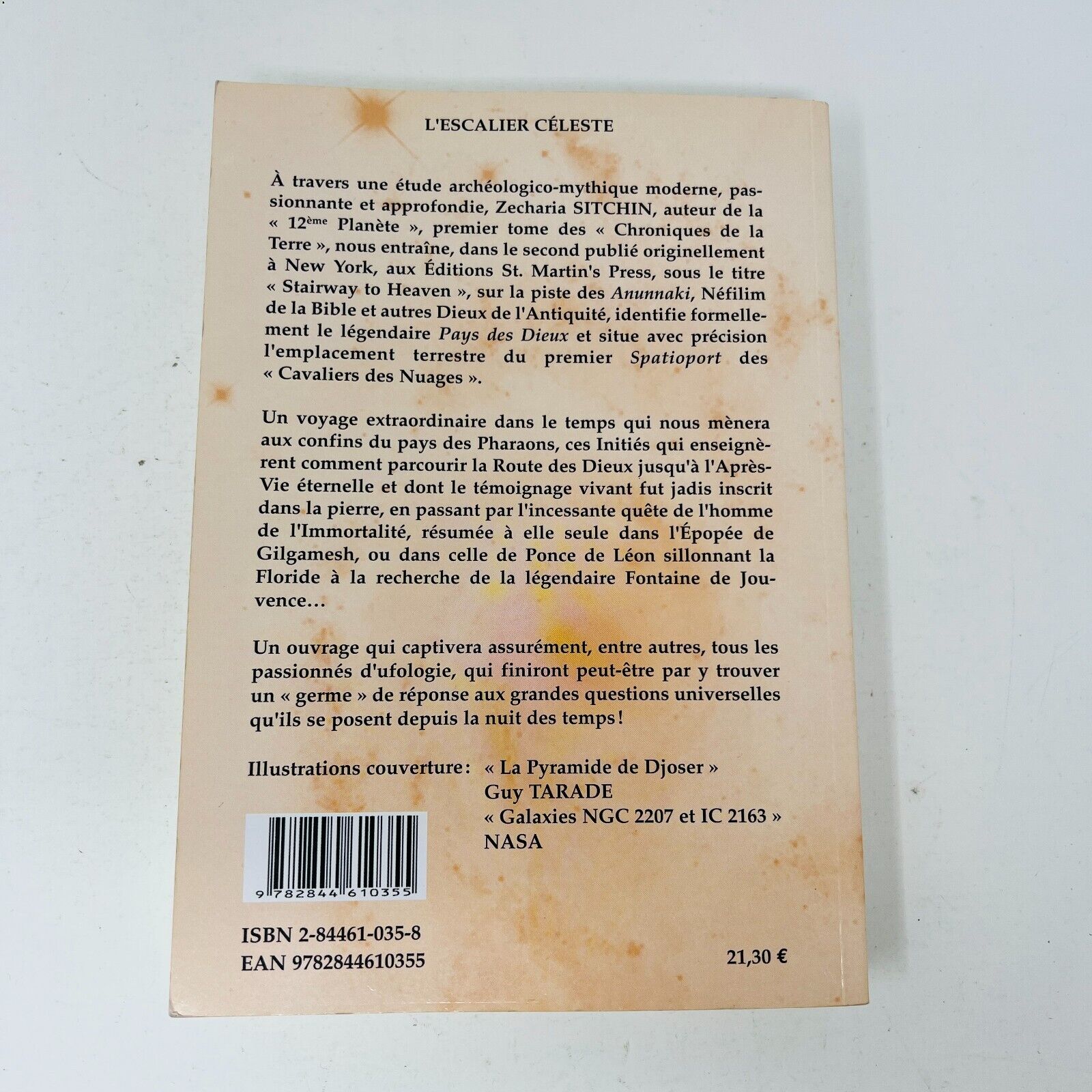 2004 L'Escalier Céleste le Second Livre des Chroniques de la Terre Mysticisme PB