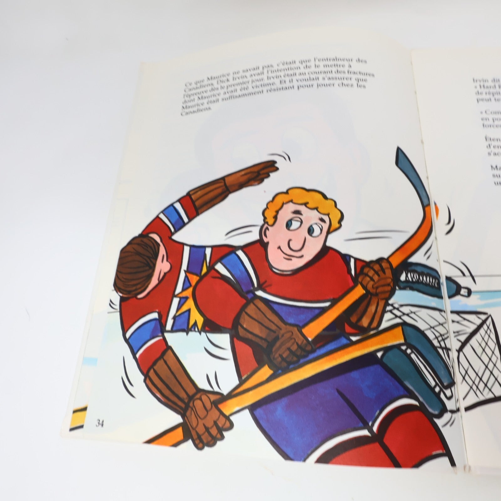 1983 Un Bon Exemple de Ténacité Maurice Richard Les Belles Histoires Vraies HC