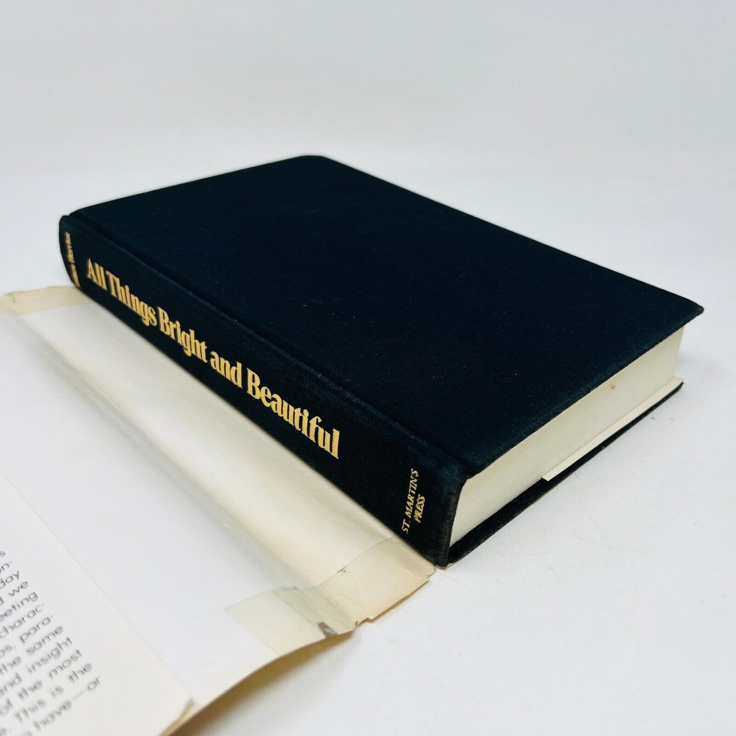 1974 All Things Bright and Beautiful Hardcover DJ by James Herriot 1st Edition