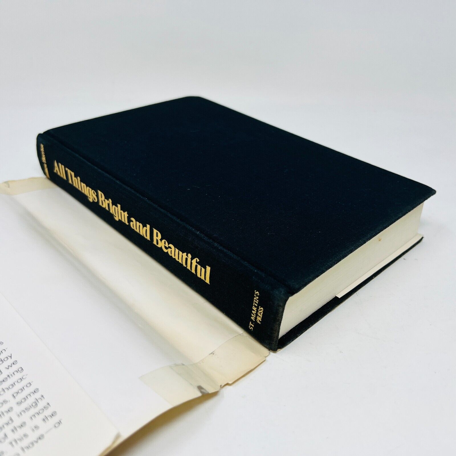 1974 All Things Bright and Beautiful Hardcover DJ by James Herriot 1st Edition