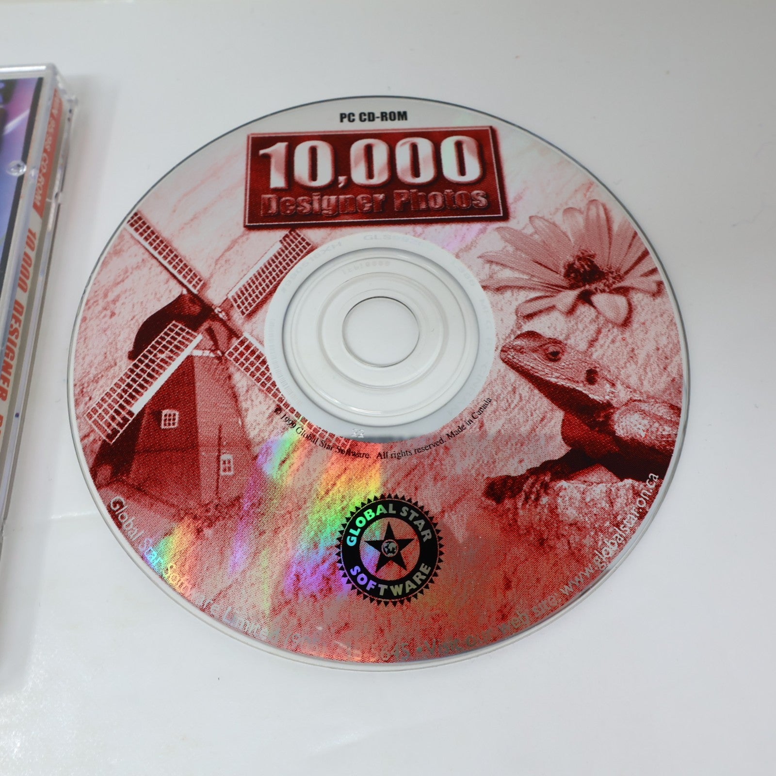 10,000 Designer Photos #1-2 CD-Rom Lot For Windows 95/98 Animals/Birds/Nature
