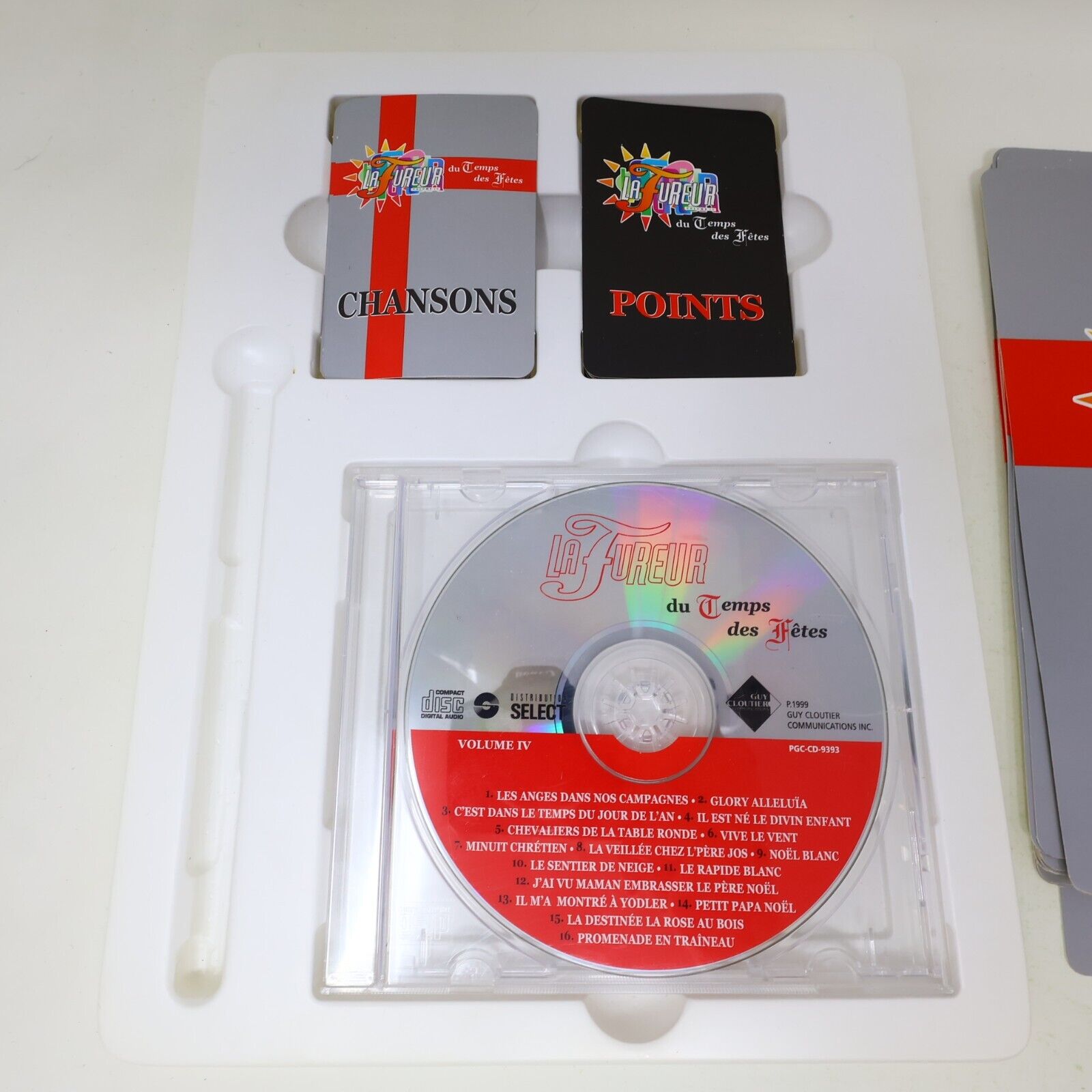 La Fureur Volume 2 & Temps des Fêtes Lot de 2 Jeux Société CD Véronique Cloutier