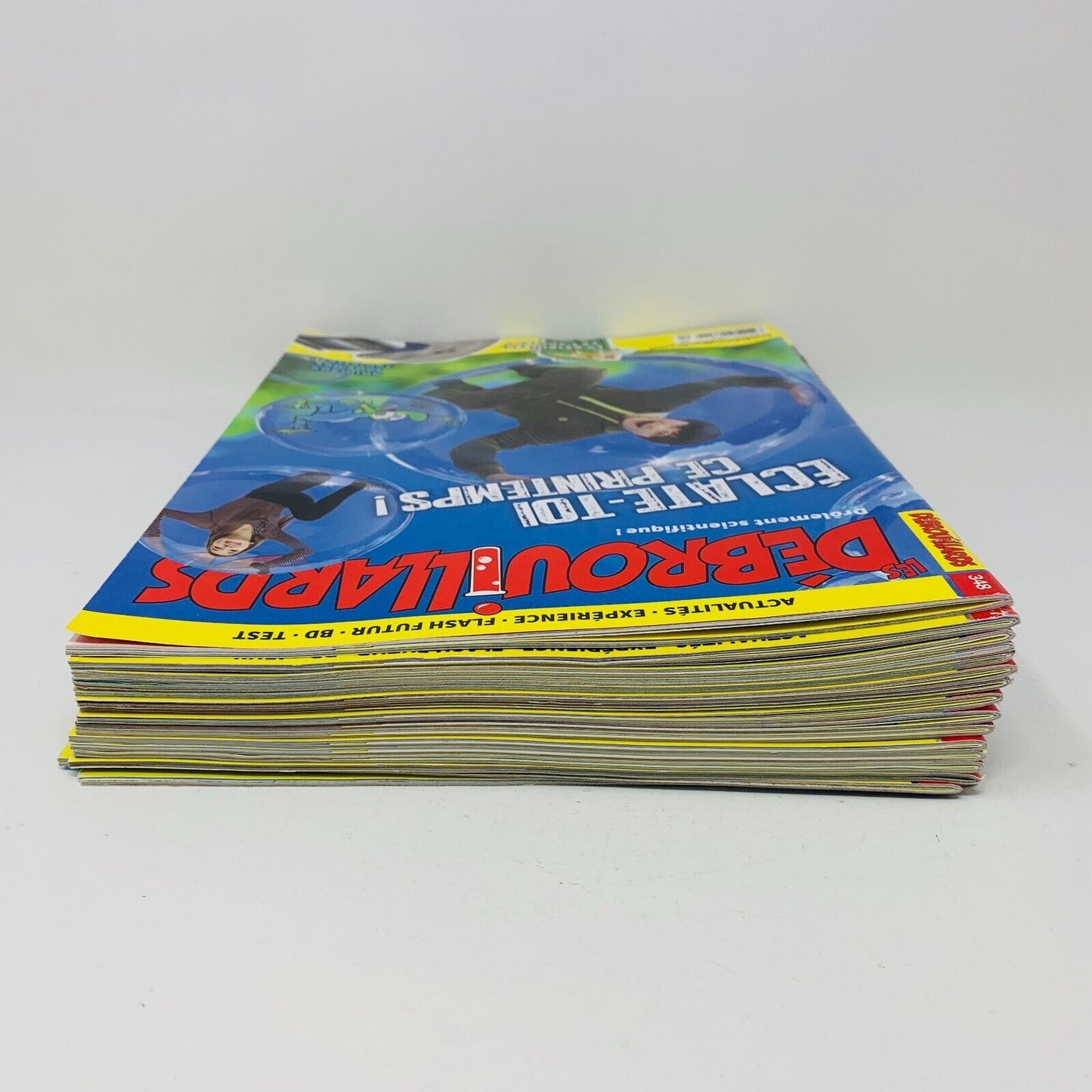 16x Les Débrouillards Magazines Enfants Français 2015-20 Années Incomplètes Lot