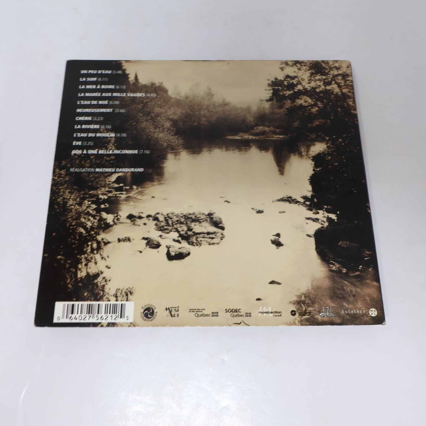 Raôul Duguay J'Ai Soif CD Un Peu D'Eau/La Mer À Boire/L'Eau De Noé MUCD-5621
