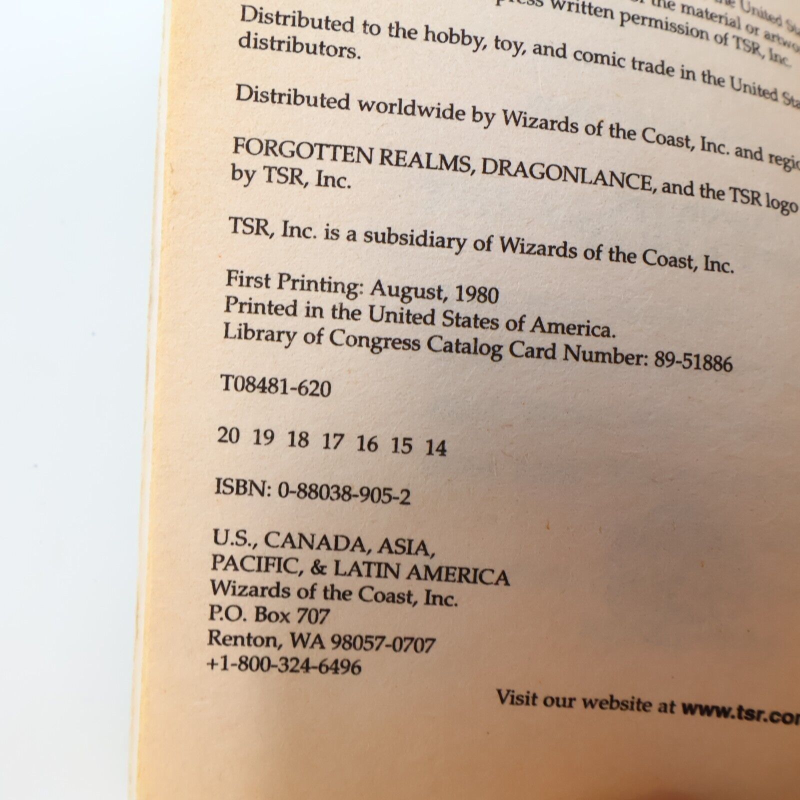 1990 Homeland Dark Elf Trilogy #1 by R. A. Salvatore Forgotten Realms Paperback