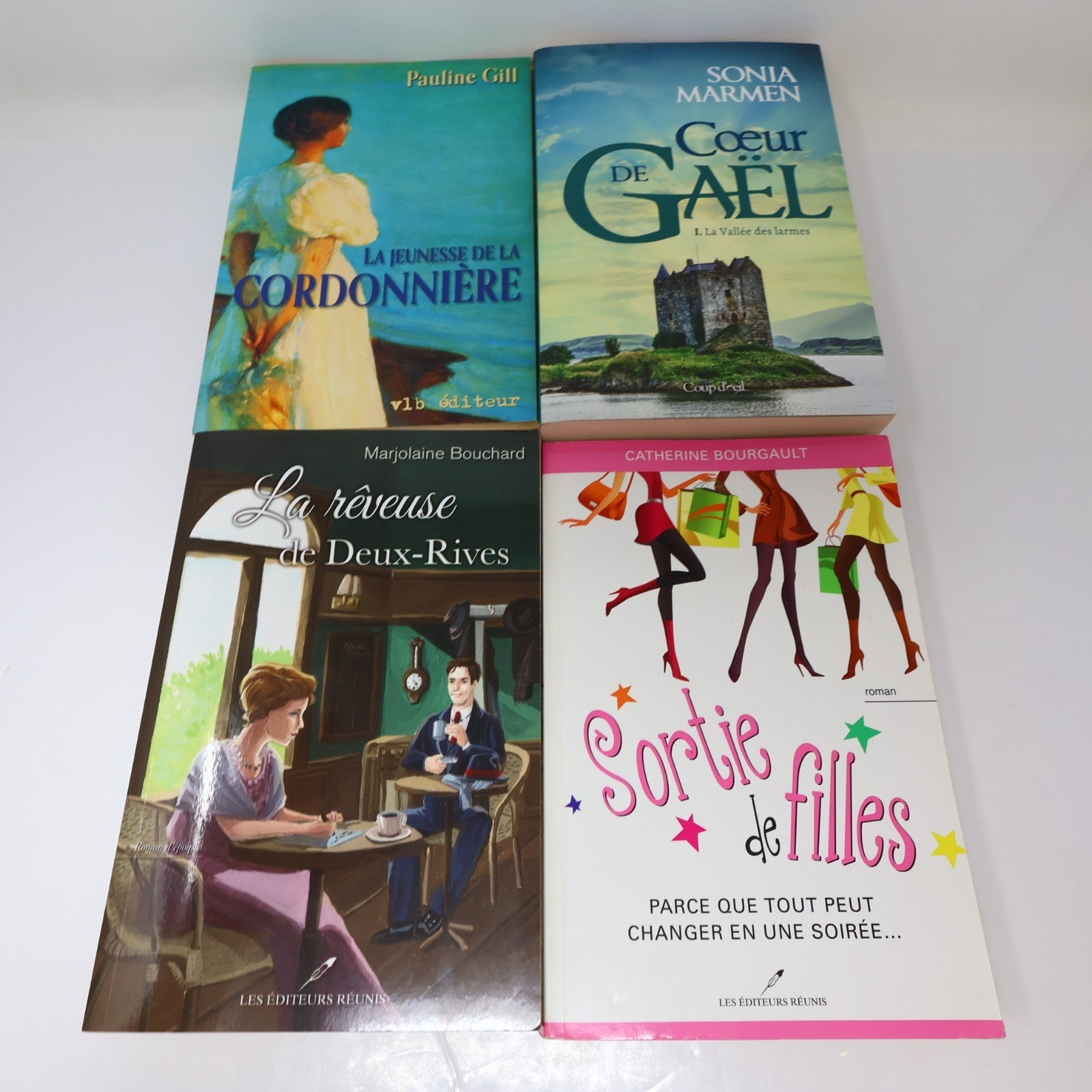 Littérature Québécoise Roman Lot 8 Livres Dion/Corbin/Gill/Marmen/Charland PB