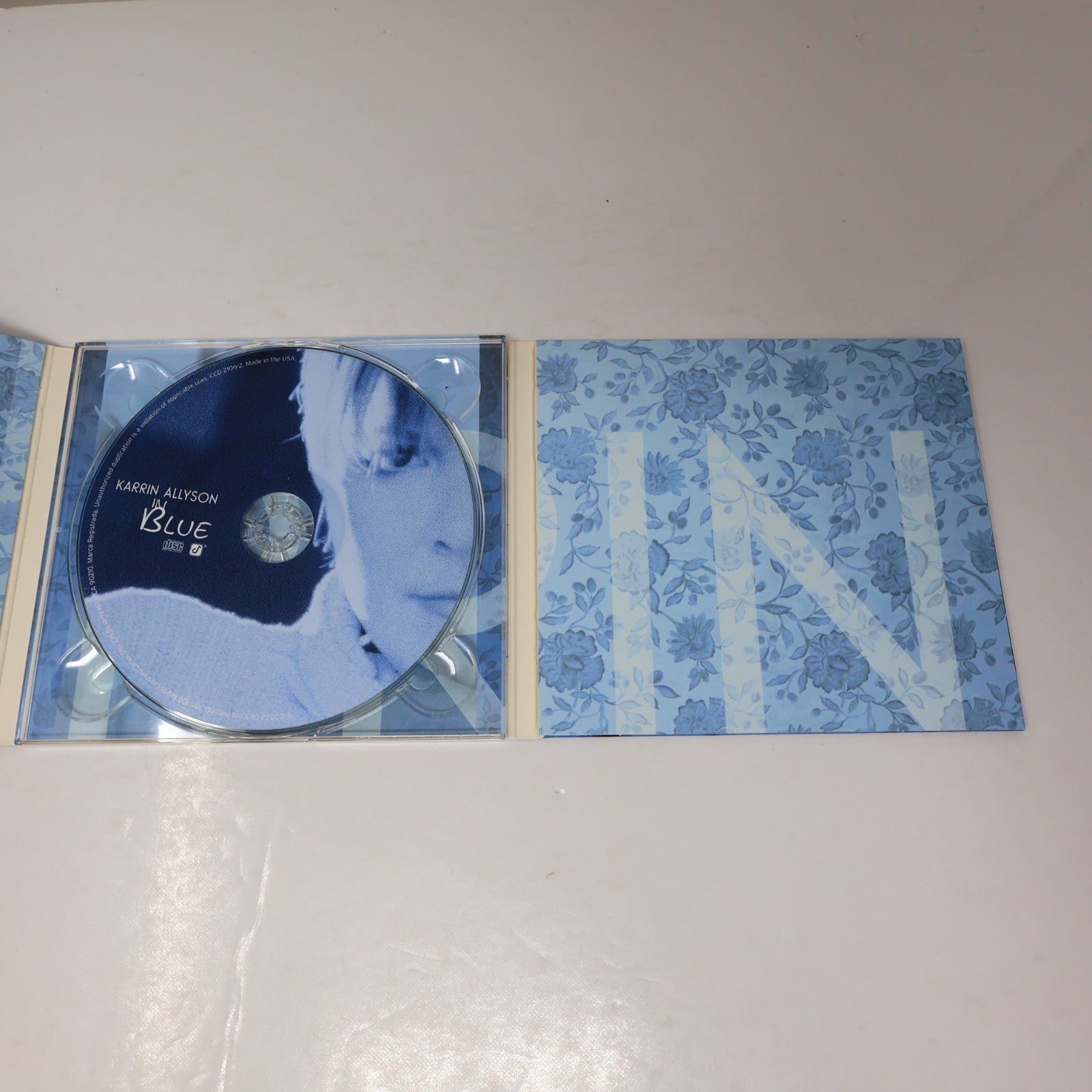 Karrin Allyson In Blue CD Concord Jazz Moanin'/Angel Eyes/Hum Drum Blues 2002
