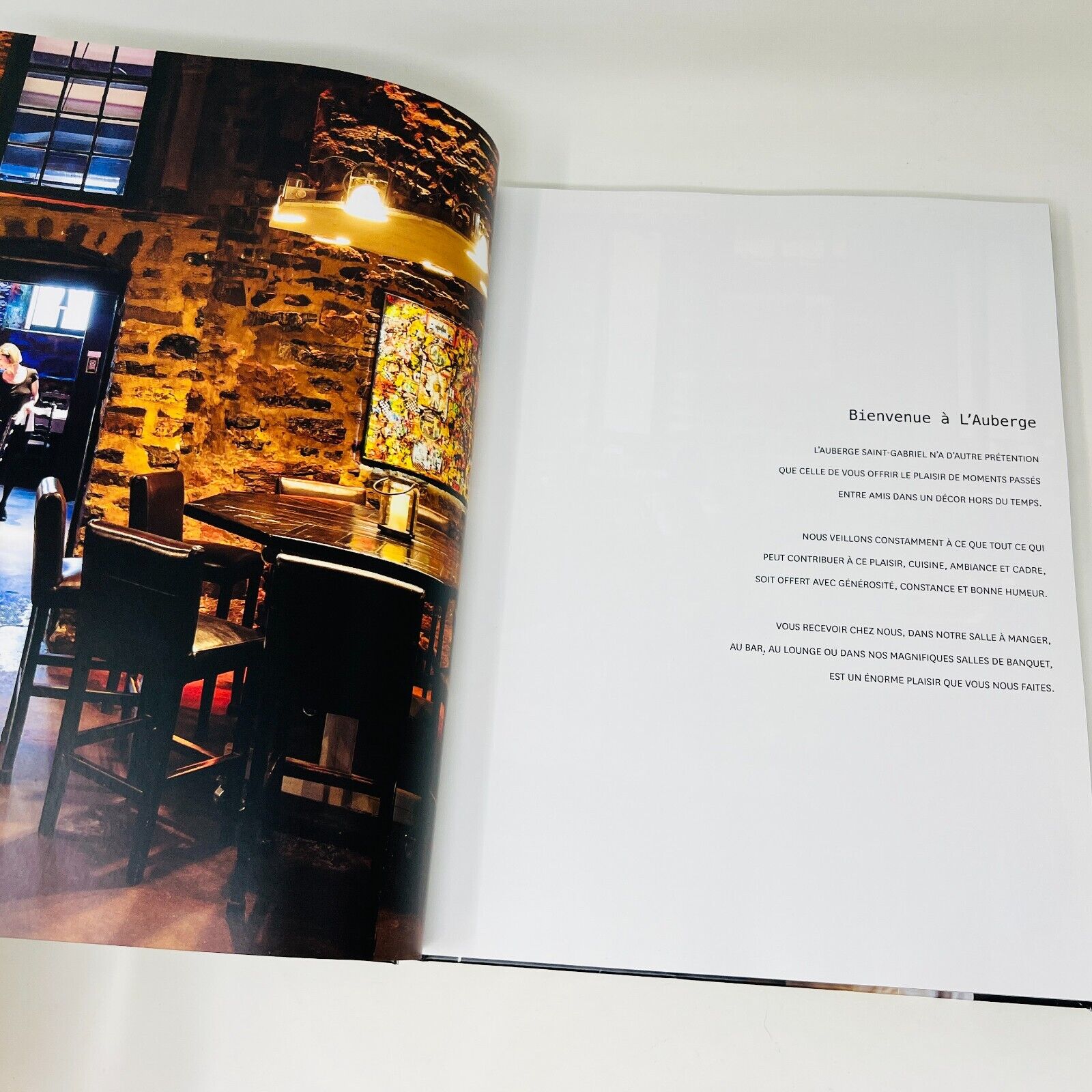 2012 Audaces Façon Éric Gonzalez Chef à l'Auberge Saint-Gabriel Recettes Cuisine