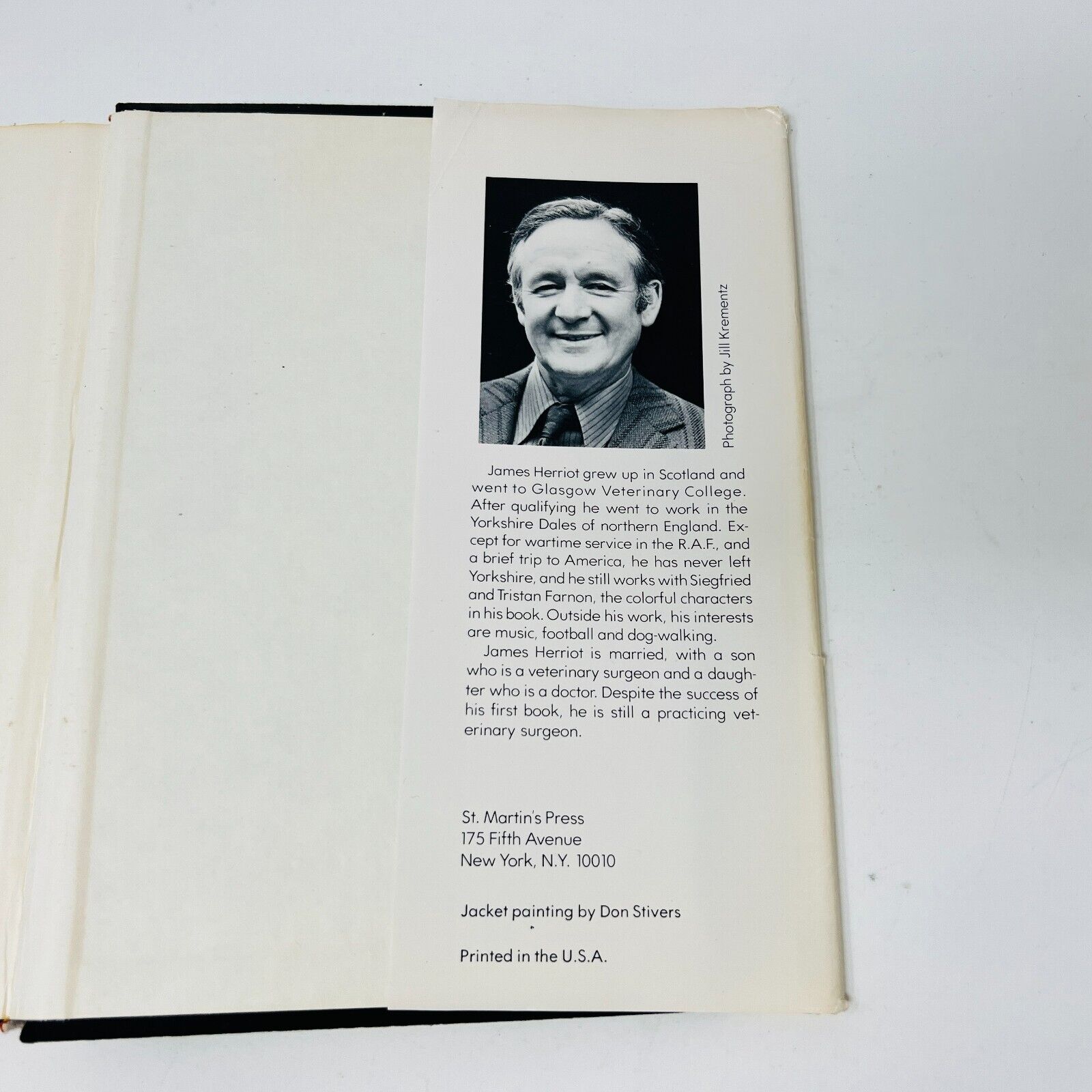1974 All Things Bright and Beautiful Hardcover DJ by James Herriot 1st Edition