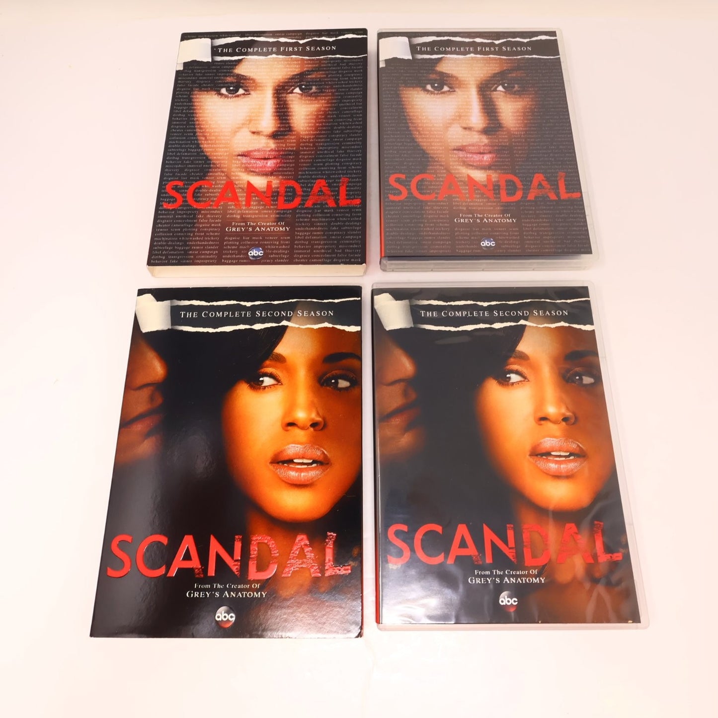 Scandal DVD Seasons #1-2-3 2012-2014 Kerry Washington Tested Region 1 NTSC ABC