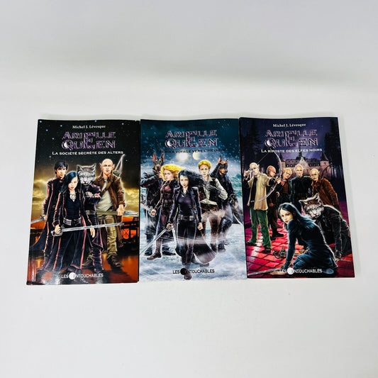 Arielle Queen #1-3 de Michel J. Lévesques Lot Livres Société Secrète des Alters