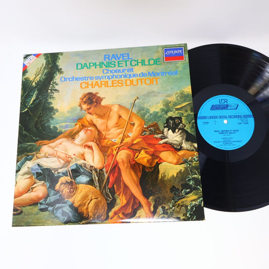 Daphnis Et Chloé Ravel Choeur & OSM Charles Dutoit LP Record Vinyl LDR 71028