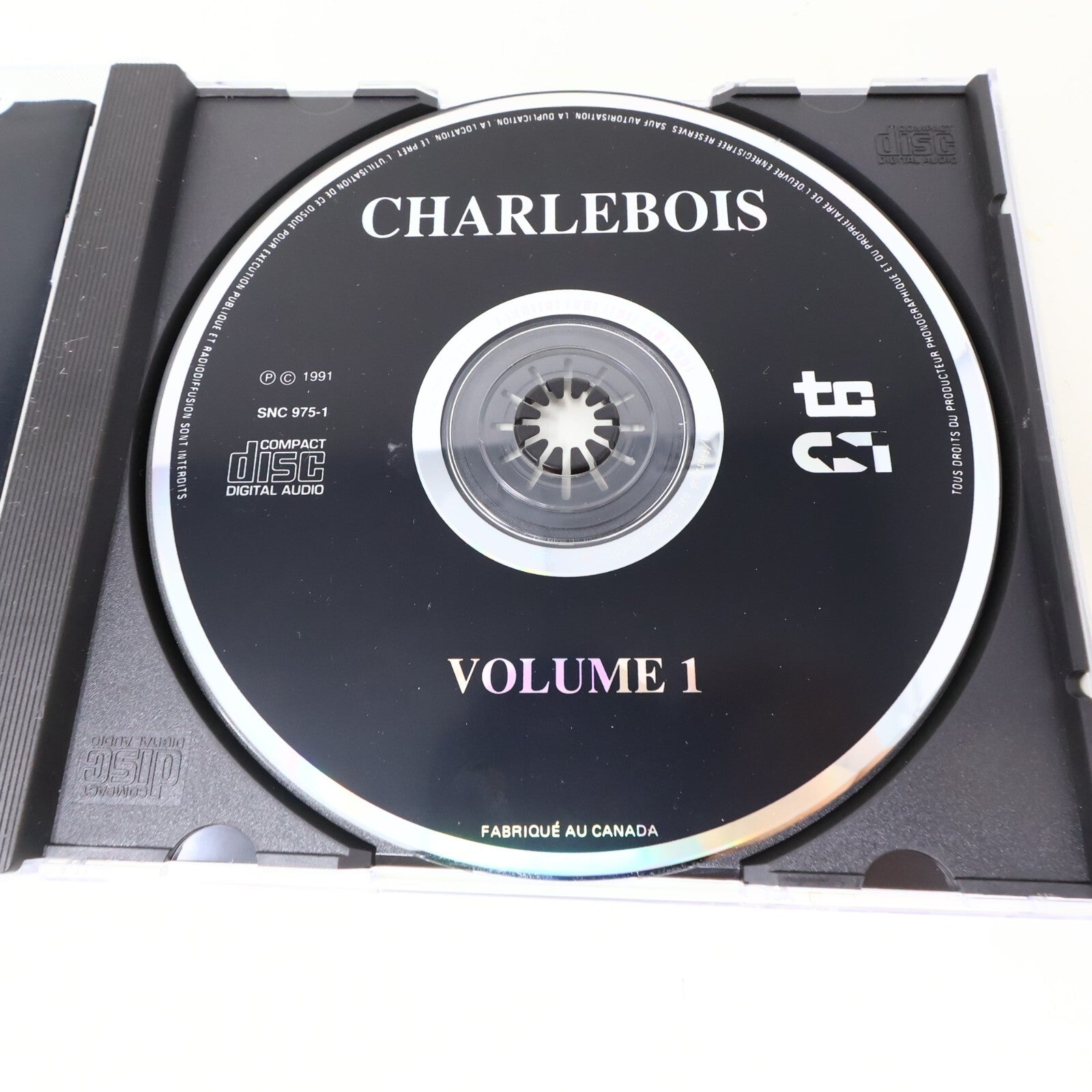 1991 Robert Charlebois Première 1ère Période Boîtier 3 CD Testés Compilation