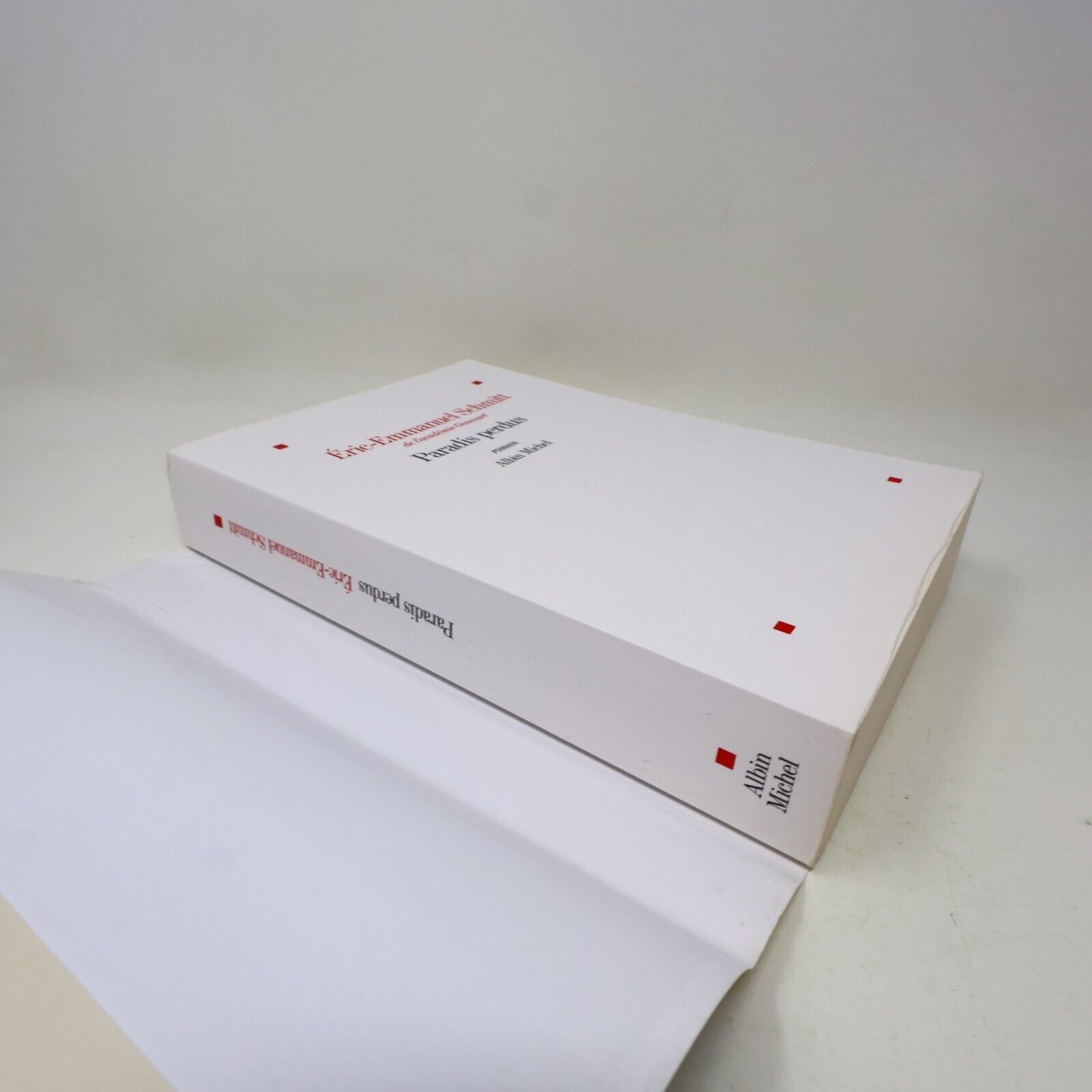 2021 Paradis Perdus Roman Éric-Emmanuel Schmitt La Traversée des Temps #1 Livre