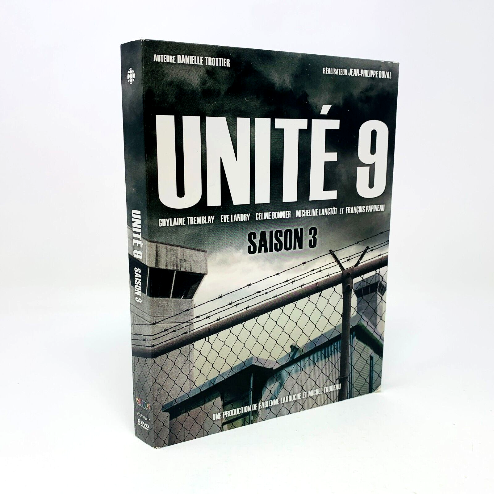 2015 Unité 9 Saison 3 Série Télévision TV Guylaine Tremblay Larouche DVD Testé