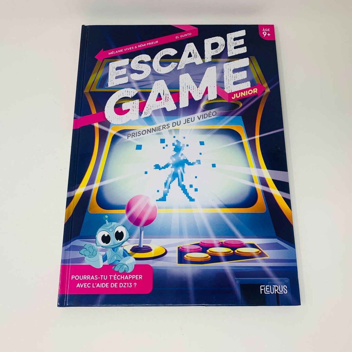 3x Livres Escape Game Temple du Pixel/Prisonniers du Jeu Vidéo/Piégés Espace Lot