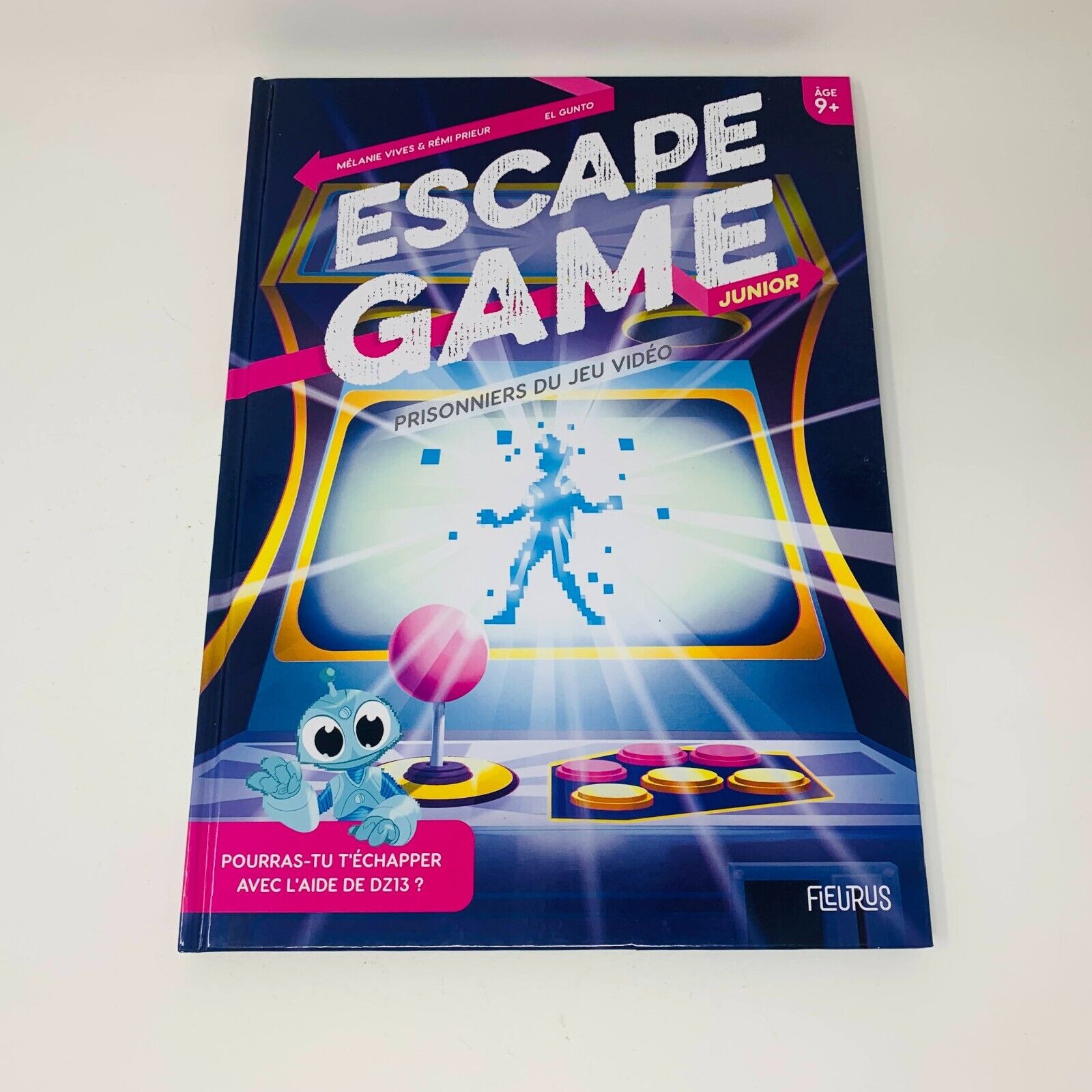 3x Livres Escape Game Temple du Pixel/Prisonniers du Jeu Vidéo/Piégés Espace Lot