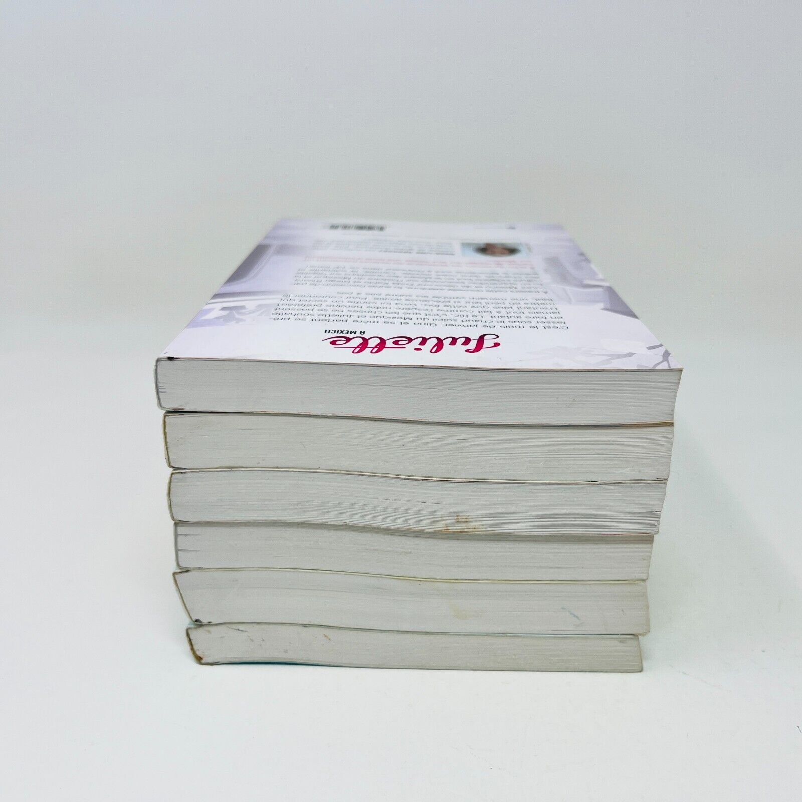 6x Juliette à Barcelone/Mexico/Rome/Paris Rose-Line Brasset Lot Livres Hurtubise