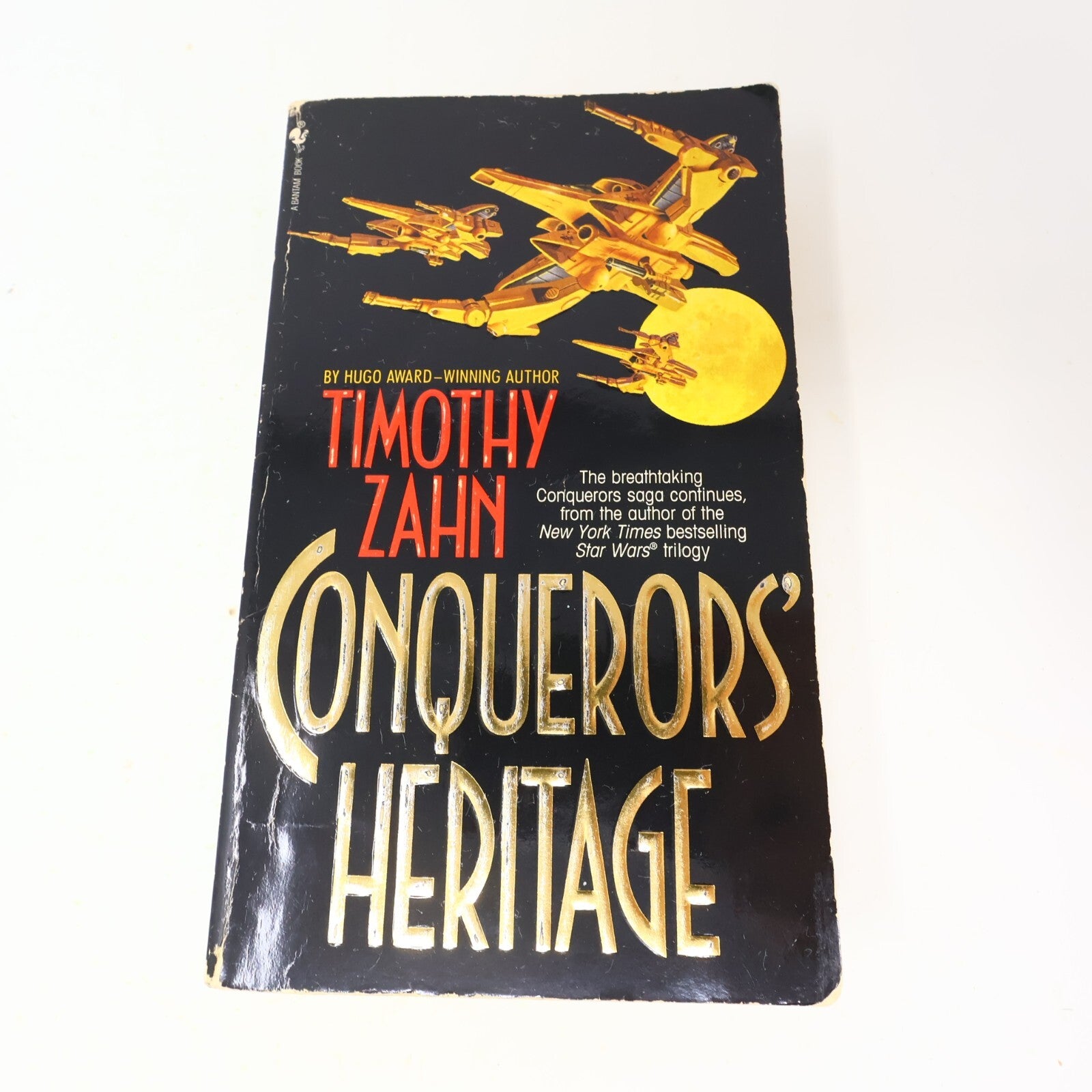 Conquerors' Heritage/Pride 2 Books Lot Timothy Zahn Spectra Science-Fiction 90s
