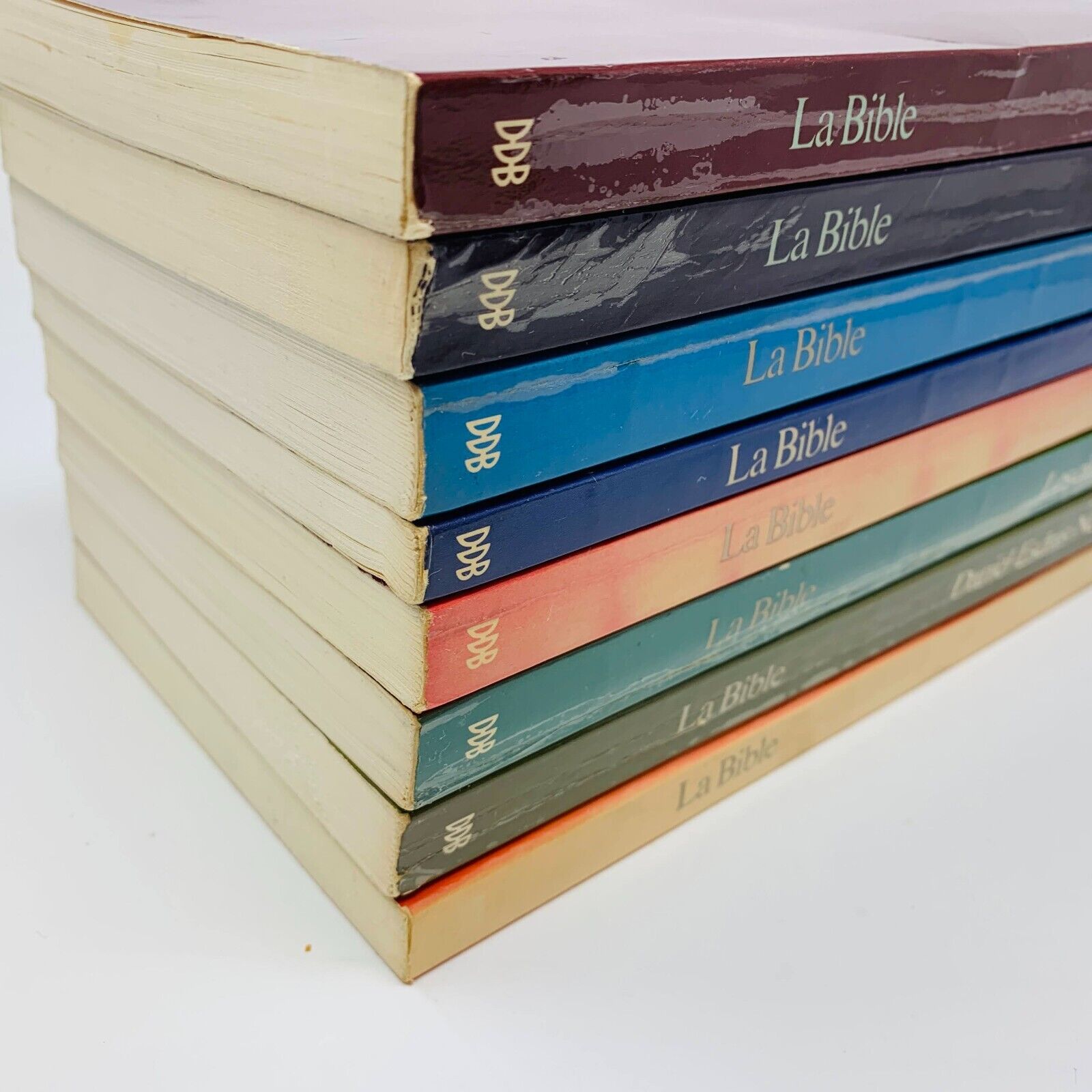 La Bible Traduite Desclée de Brouwer Français André Chouraqui Lot Livres 1970s