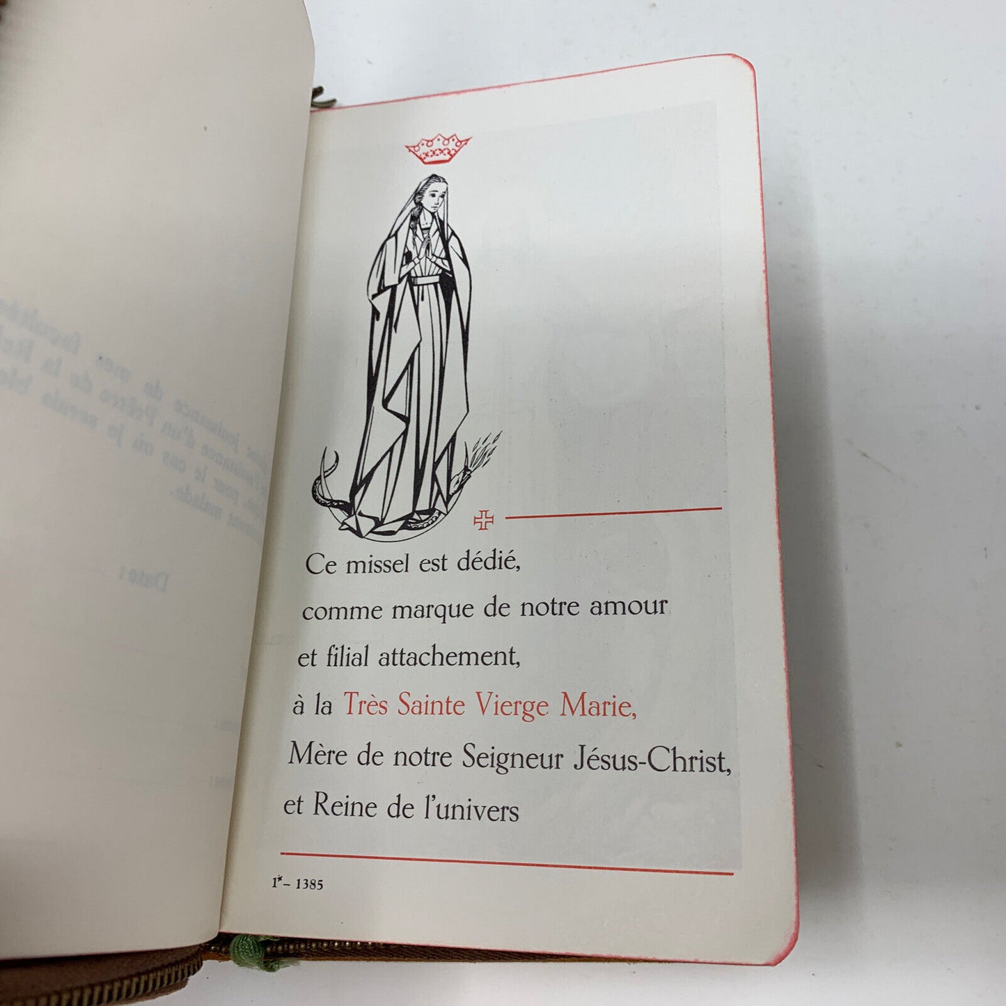 1960 Nouveau Missel Marial des Dimanches et Grandes Fêtes Guy Henri Proost Livre