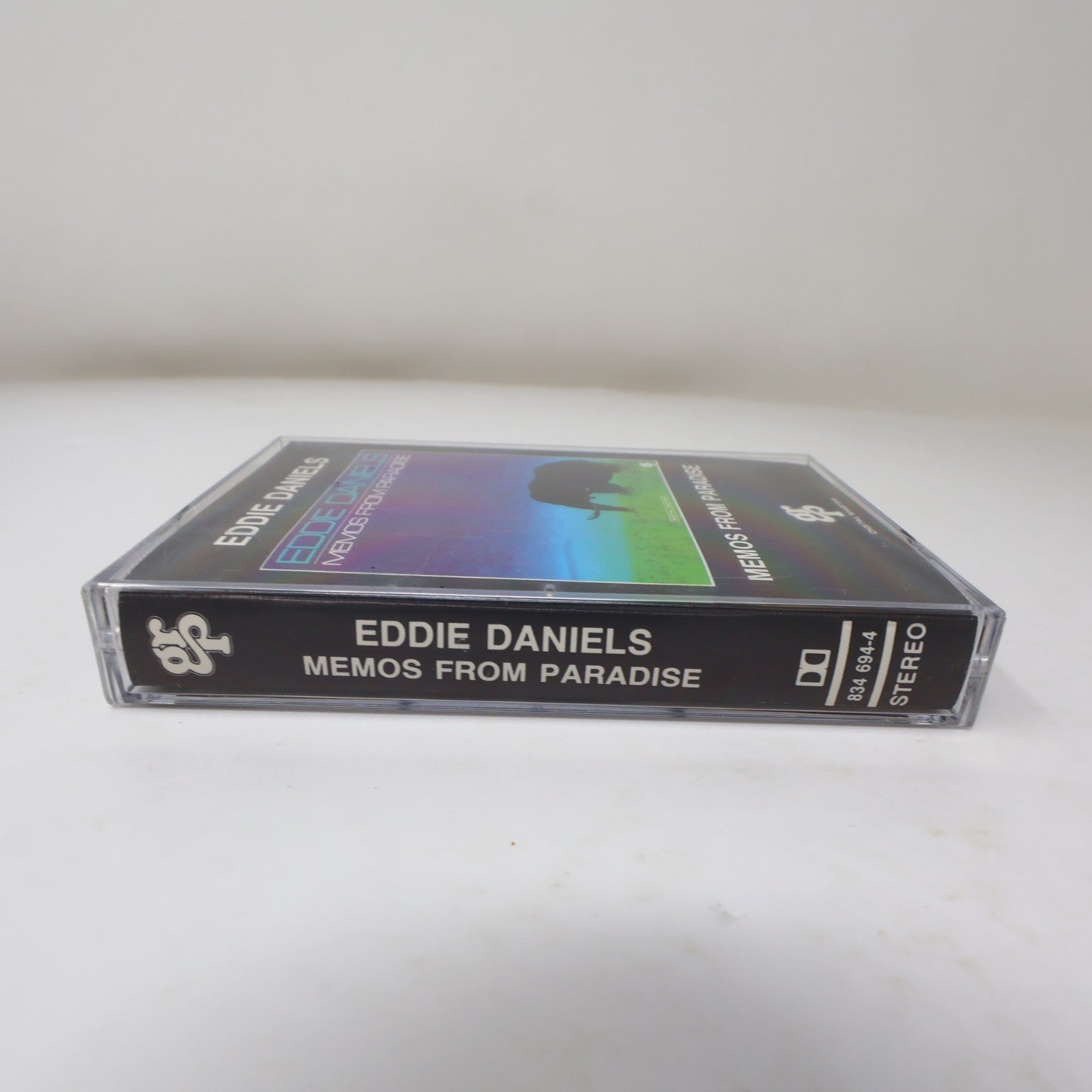 Eddie Daniels Memos From Paradise Cassette Jazz 1988 GRP 834 694-4 Spectralight