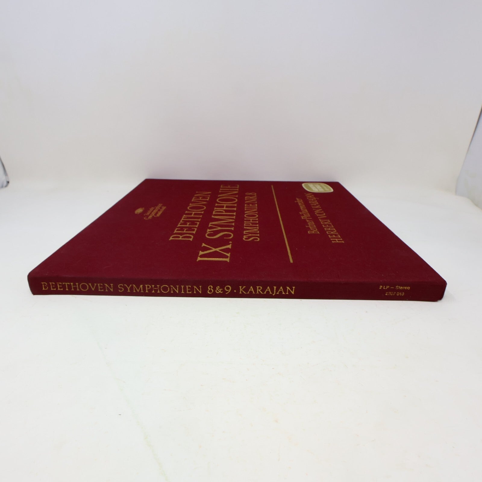 Beethoven Berliner Herbert von Karajan IX. Symphonie Nr. 8 LP Record 138 807/808