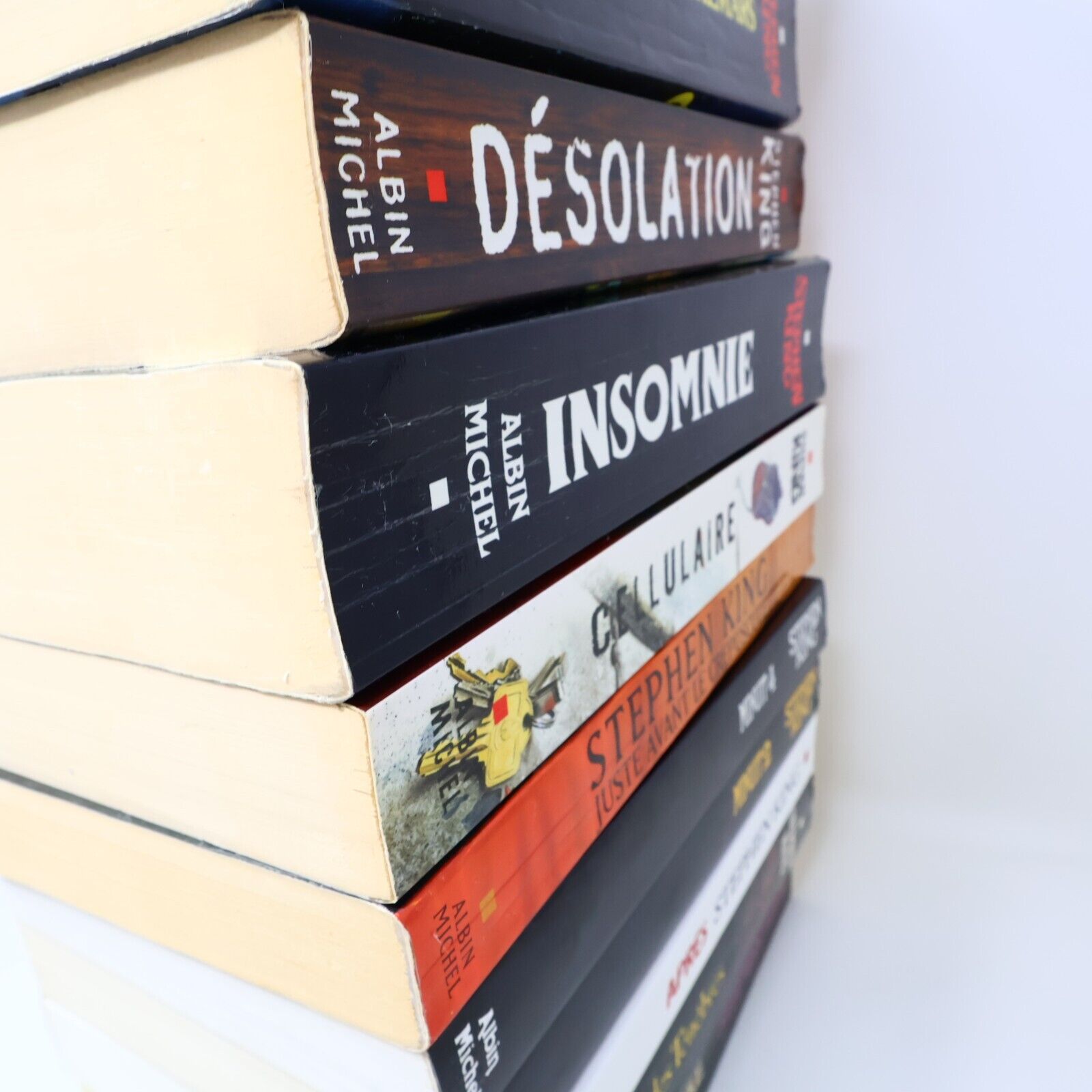 Lot 11 Livres Stephen King Albin Michel/JCL Simetierre Insomnie Horreur French