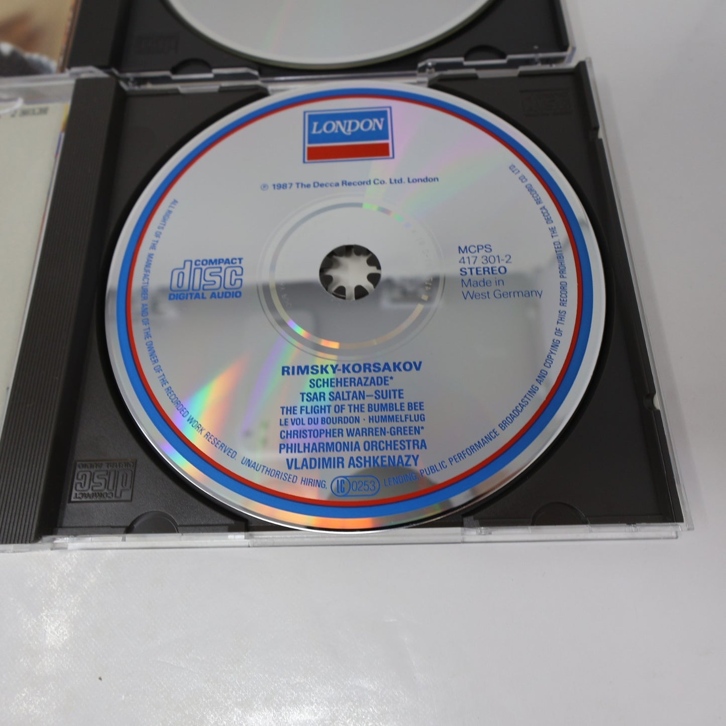 Rimsky-Korsakov Scheherezade 2 CD Lot Yuri Temirkanov/Ashkenazy/Warren-Green 80s