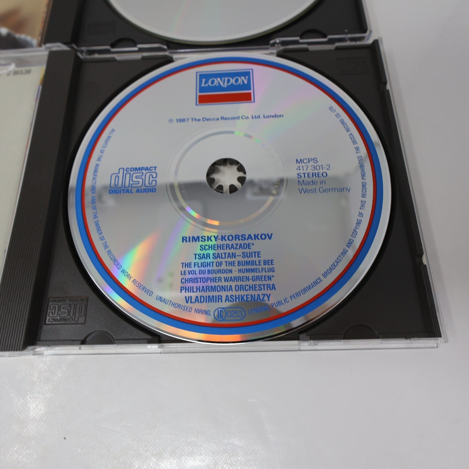 Rimsky-Korsakov Scheherezade 2 CD Lot Yuri Temirkanov/Ashkenazy/Warren-Green 80s
