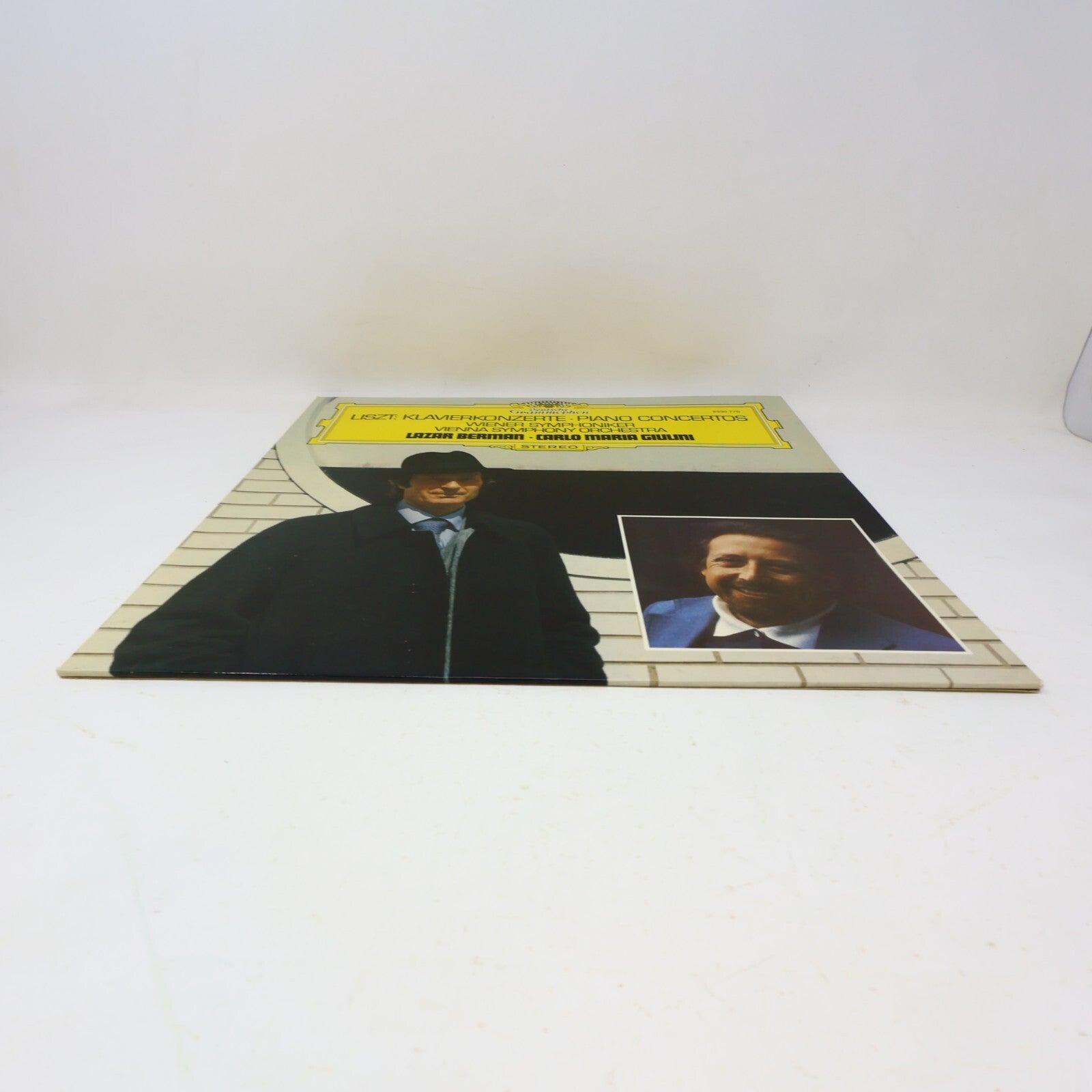 Liszt Lazar Berman Giulini Wiener Piano Concertos 1976 LP Record Vinyl 2530 770
