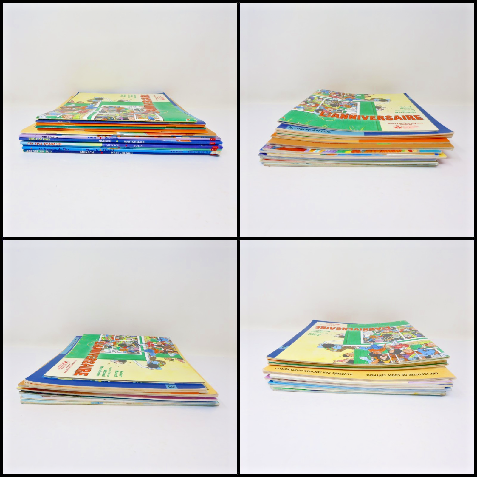 Robert Munsch/Michael Martchenko Lot 13 Livres Enfants Humour Canada PB Français