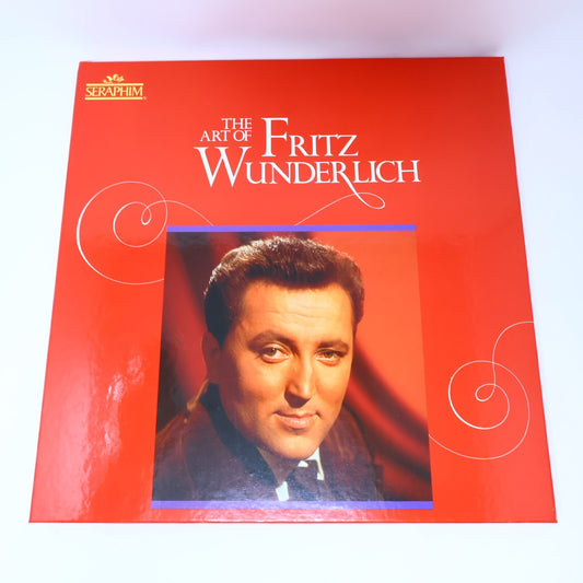 The Art of Fritz Wunderlich Tenor Seraphim 3x LP Record Vinyl Box Set SIC-6157