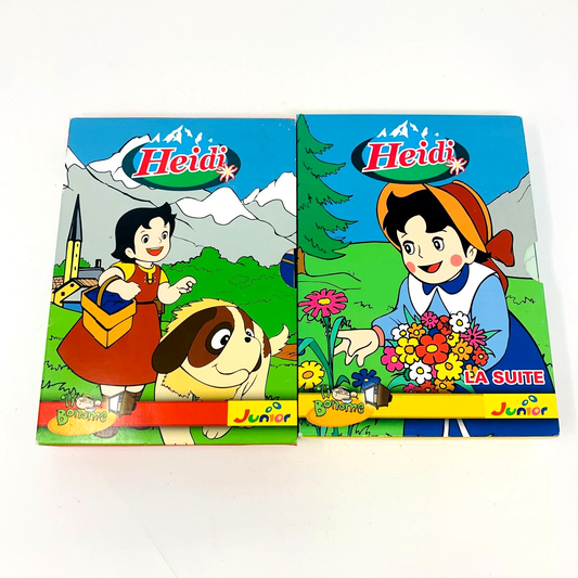 Heidi Série Animée Complète DVD Ti Bonome Junior TV Français Lot 2 Coffrets NTSC
