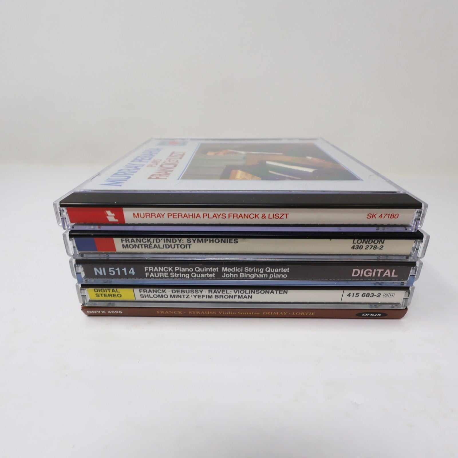 César Franck 5 CD Lot Classical Murray Perahia/Dutoit/Thibaudet/Bingham/Mintz