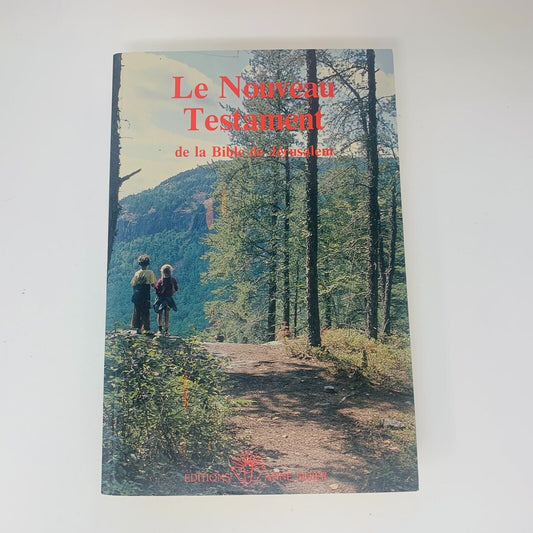 1987 Le Nouveau Testament de la Bible de Jérusalem Anne Sigier / Cerf Français