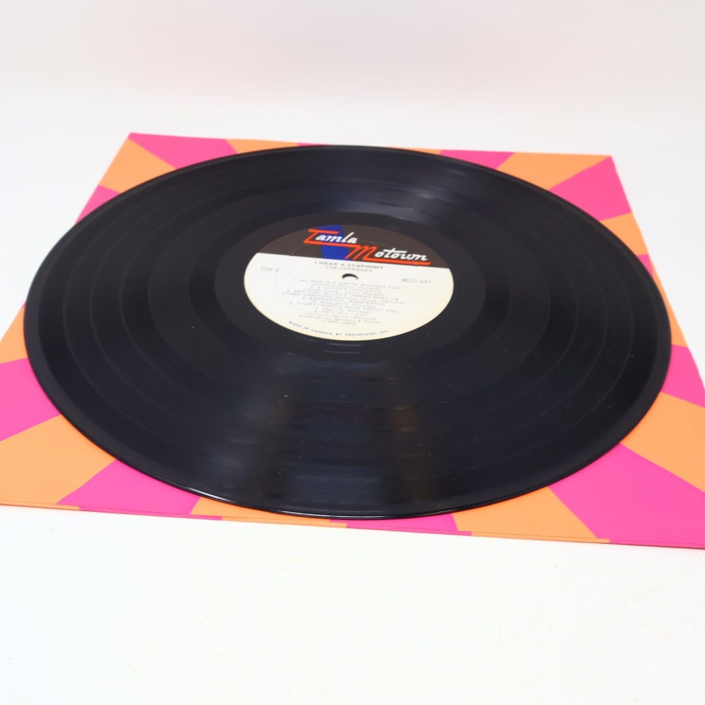 The Supremes I Hear A Symphony LP Record Vinyl MOS-643 Canada 1966 Funk Soul 60s