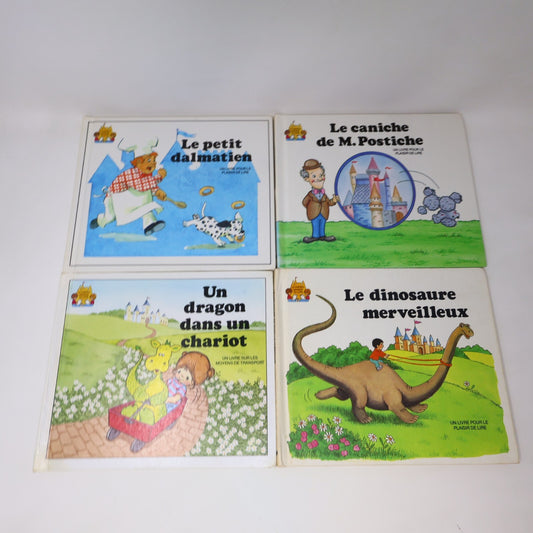 Lot 14 Le Château Magique du Livre Jane Belk Moncure Livres Enfants Français 80s