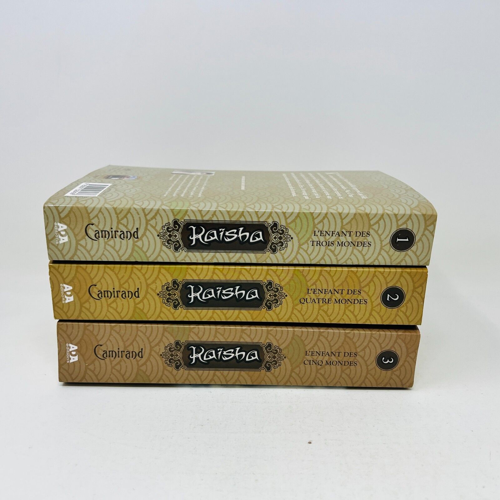 Kaïsha #1-3 L'Enfant des Trois/Quatre/Cinq Mondes de Élisabeth Camirand Ada Lot