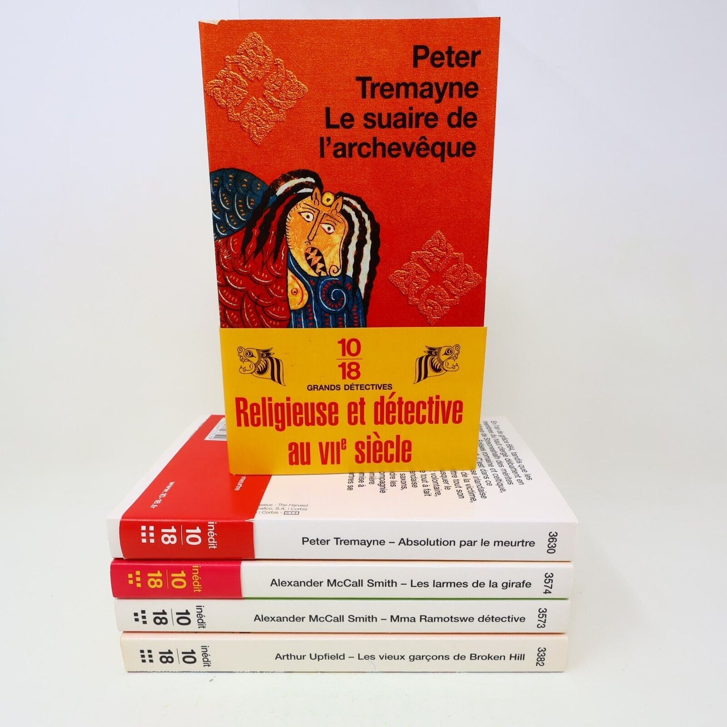 Alexander Mccall Smith Arthur Upfield Peter Tremayne Roman Policier Lot 5 10/18