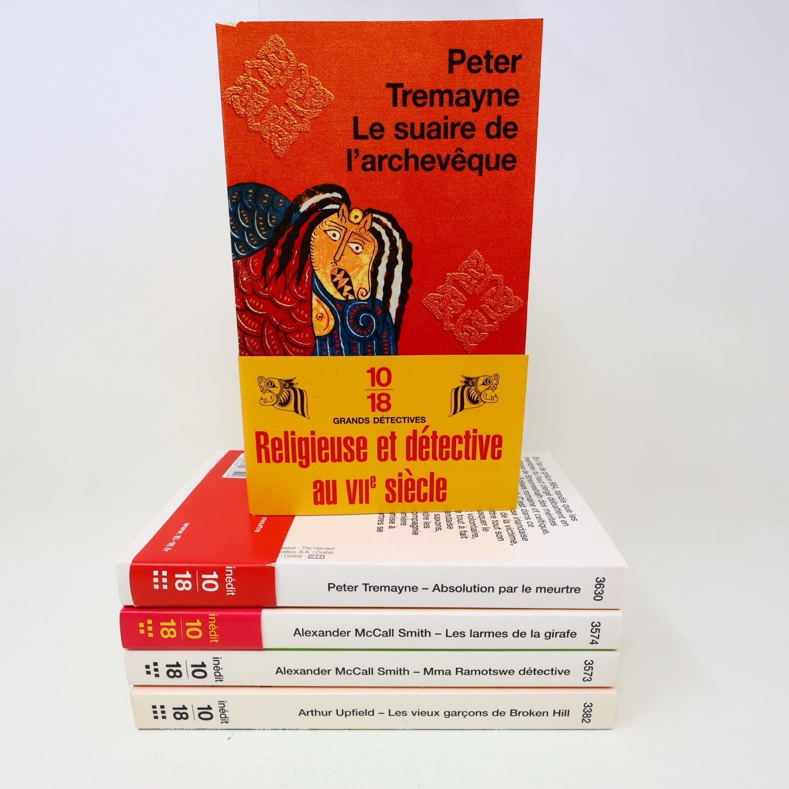Alexander Mccall Smith Arthur Upfield Peter Tremayne Roman Policier Lot 5 10/18