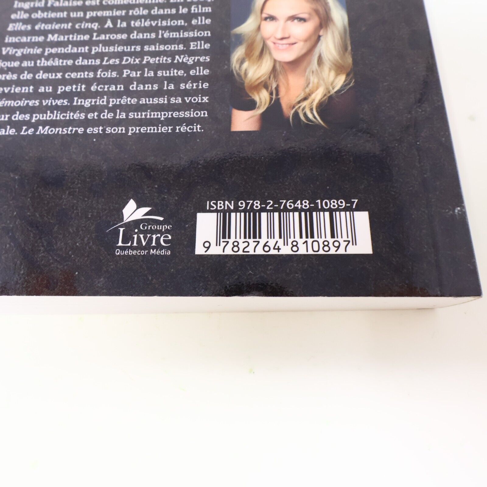 2015 Le Monstre Ingrid Falaise Biographie Québec Violence Conjugale Français PB