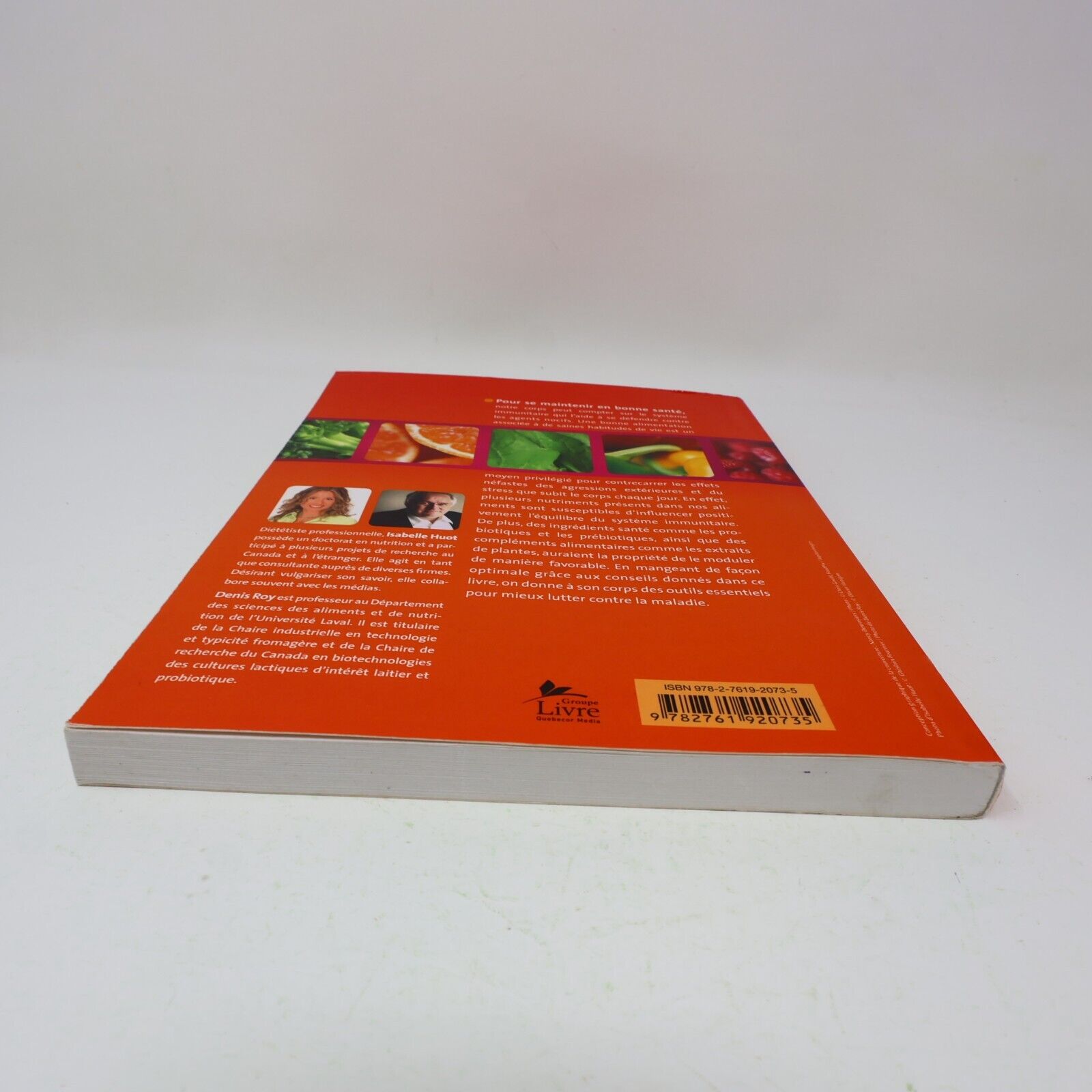 2008 Stimulez Votre Système Immunitaire Isabelle Huot Denis Roy Santé Nutrition