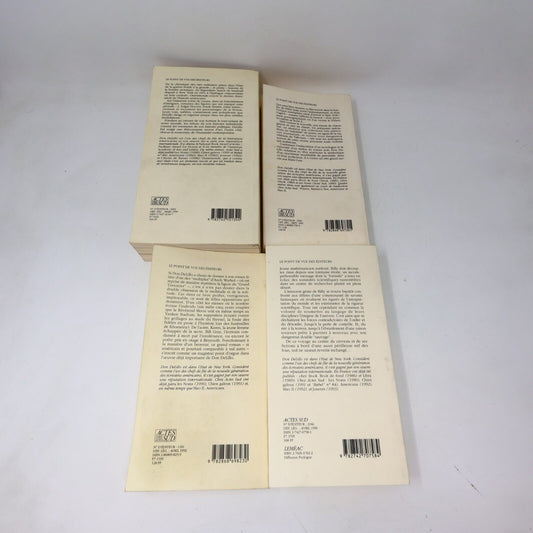 Don Delillo Outremonde L'Étoile de Ratner Chien Galeux Lot 4 Livres Roman French