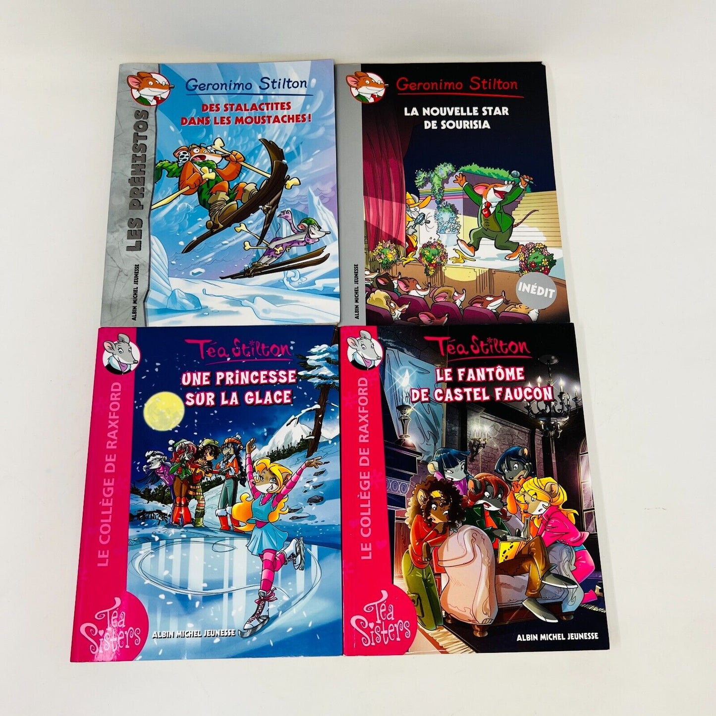 13x Geronimo/Téa Stilton Lot Enfants Français/French Children Monstre du Lac Lac