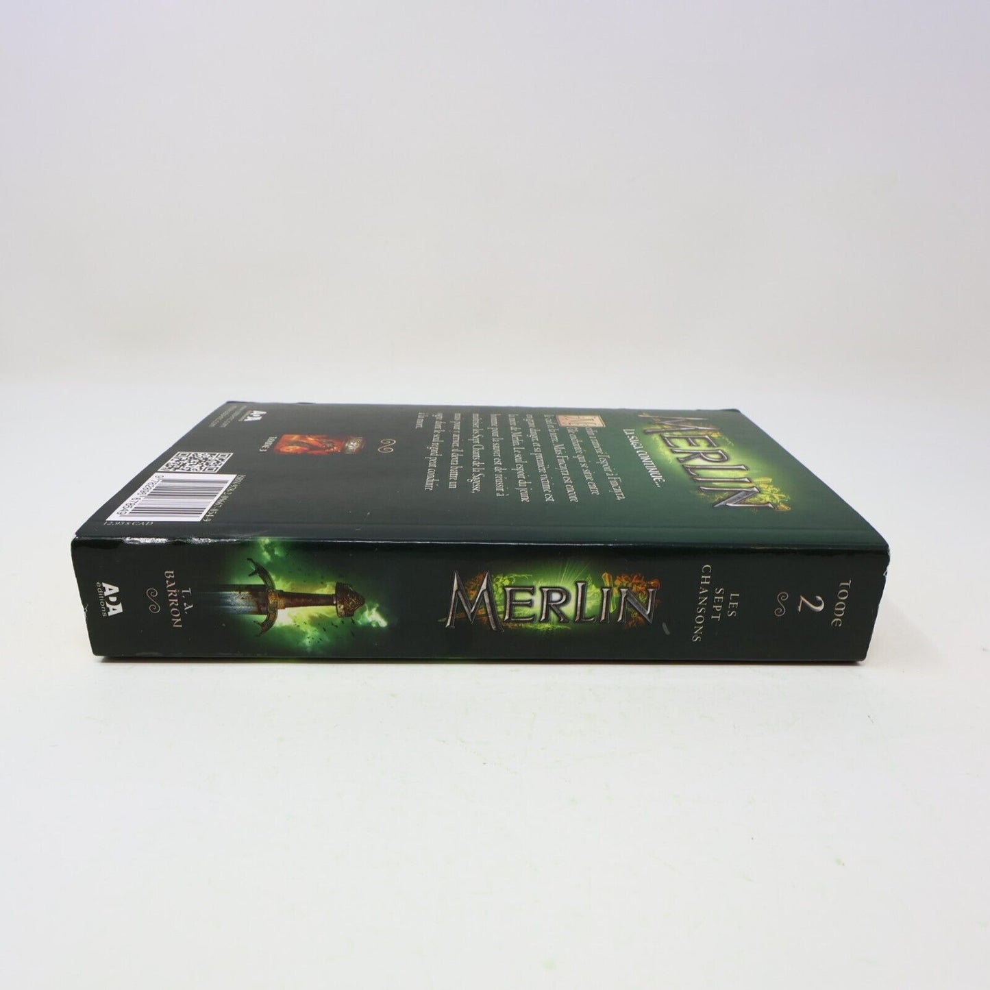 2013 Les Sept Chansons T. A. Barron Merlin #2 Ada Français Paperback Fantasy PB